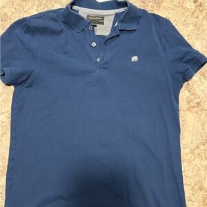 Banana Republic Men's Navy Polo Shirt